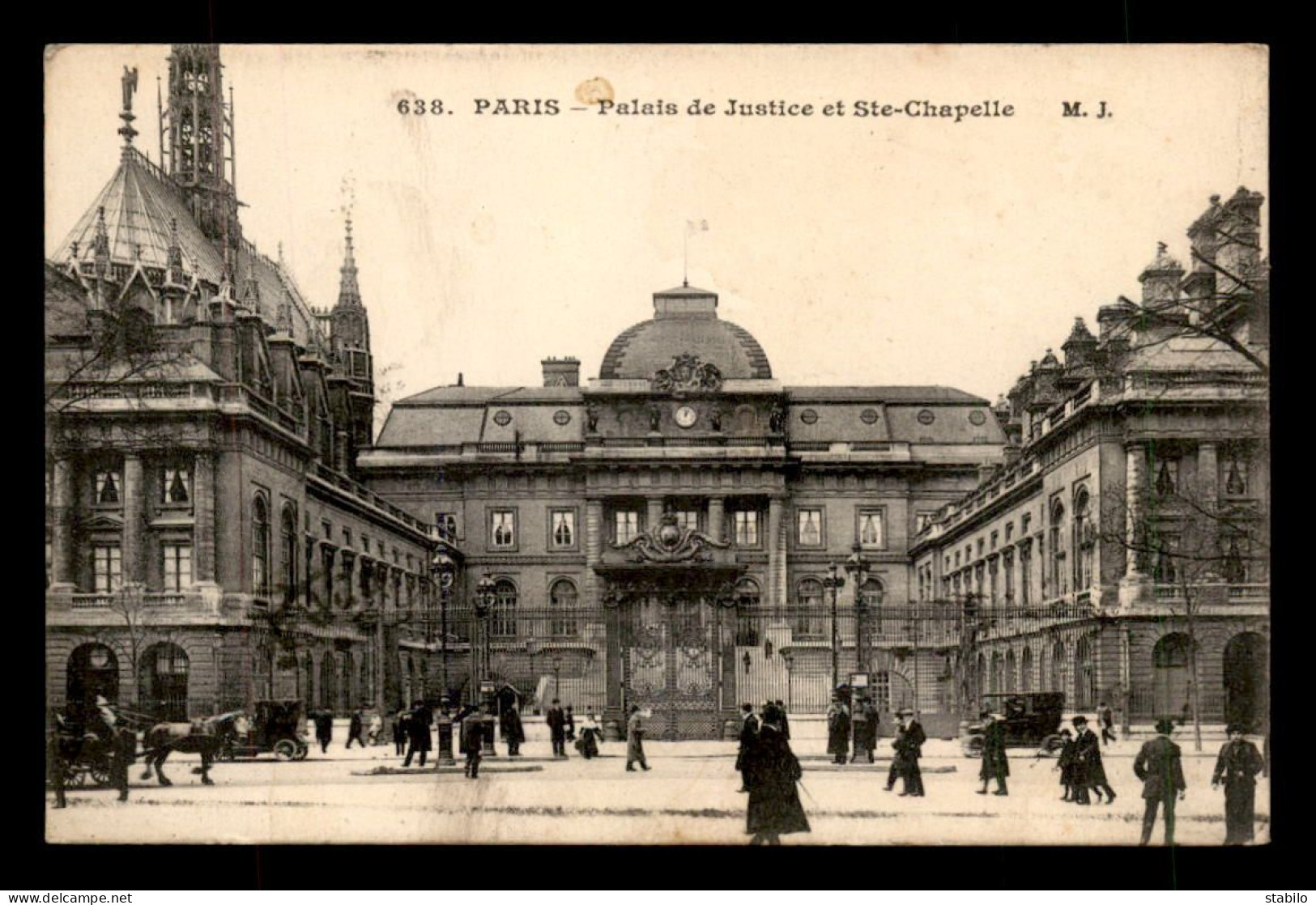 CACHET DE LA COMMISSION MILITAIRE DE LA GARE DE PARIS PLM DU 26 DECEMBRE 1915 - Guerre De 1914-18