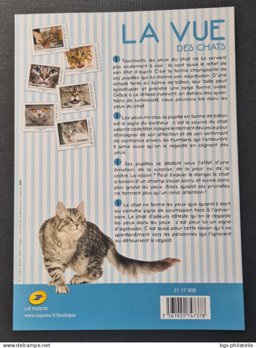 Chat, Carnet De Timbres Neufs. - Domestic Cats