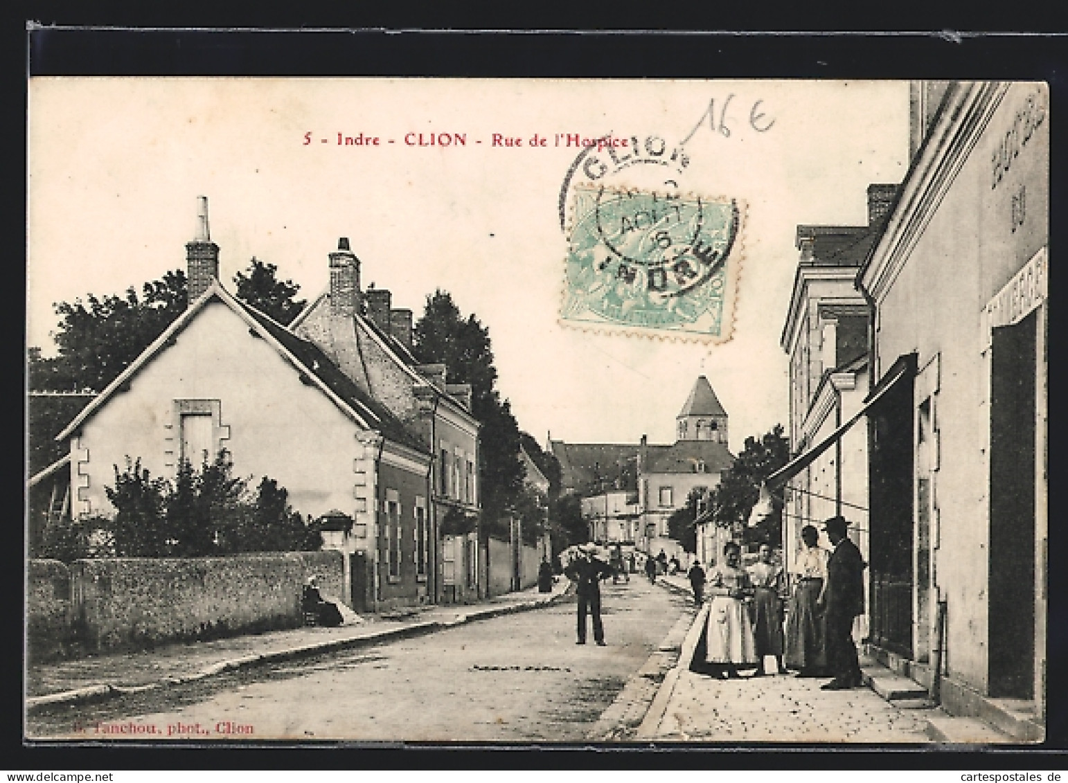CPA Clion, Rue De L'Hospice  - Sonstige & Ohne Zuordnung