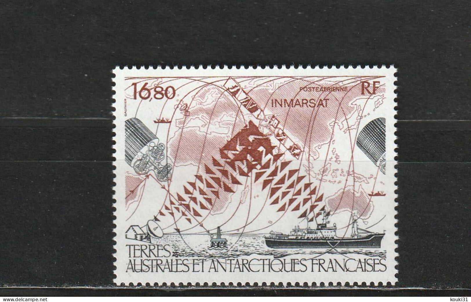 TAAF YT PA 99 ** : Satellite INMARSAT - 1987 - Poste Aérienne