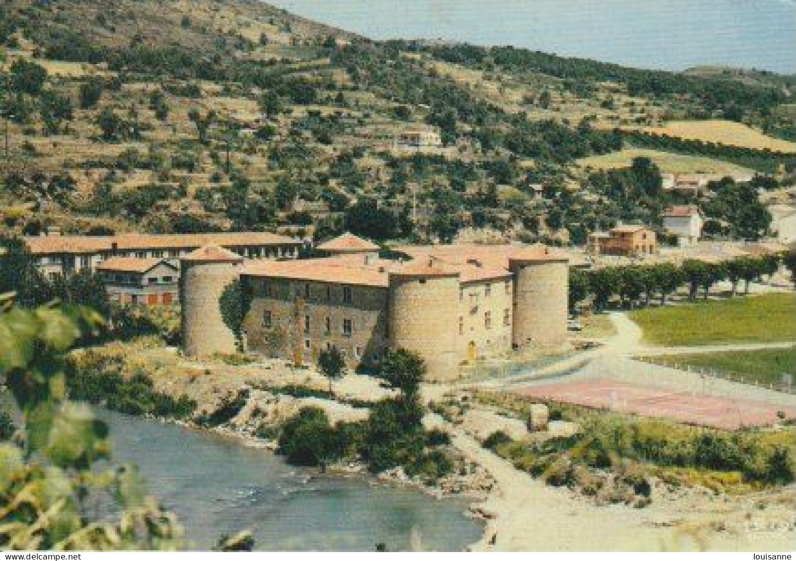 LE  CHÂTEAU  DES  DUCS  DE  JOYEUSE   ( 11 )  CENTRE  POLYVALENT  DE PROMOTION  . ..  C  L V A M  - C P M  ( 24 /5/69  ) - Castles