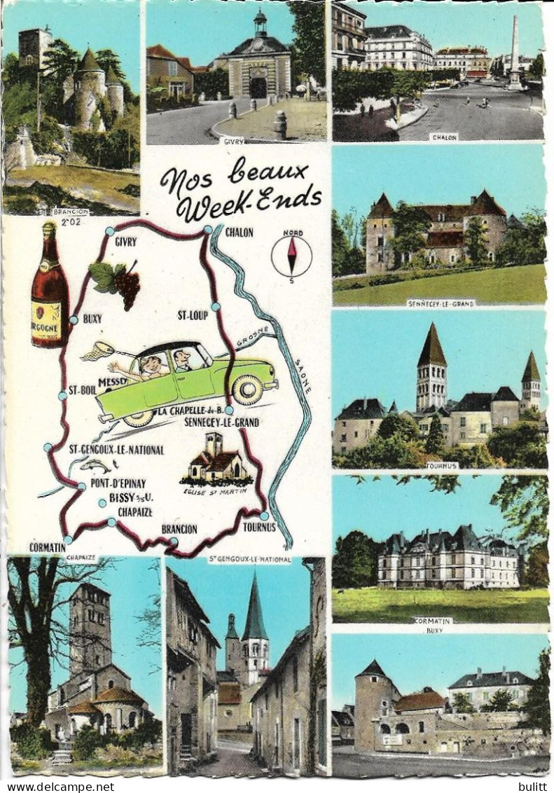 SAONE ET LOIRE - Nos Beaux Week-ends - Other & Unclassified