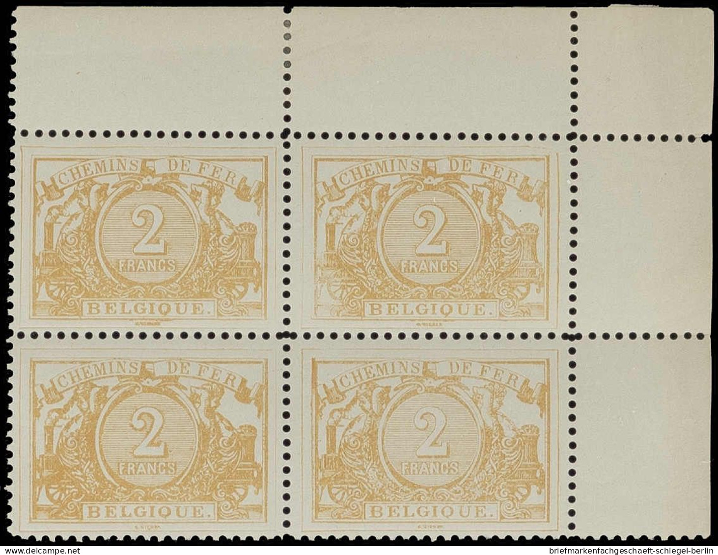 Belgien, 1894, 14 (4), Postfrisch - Autres & Non Classés