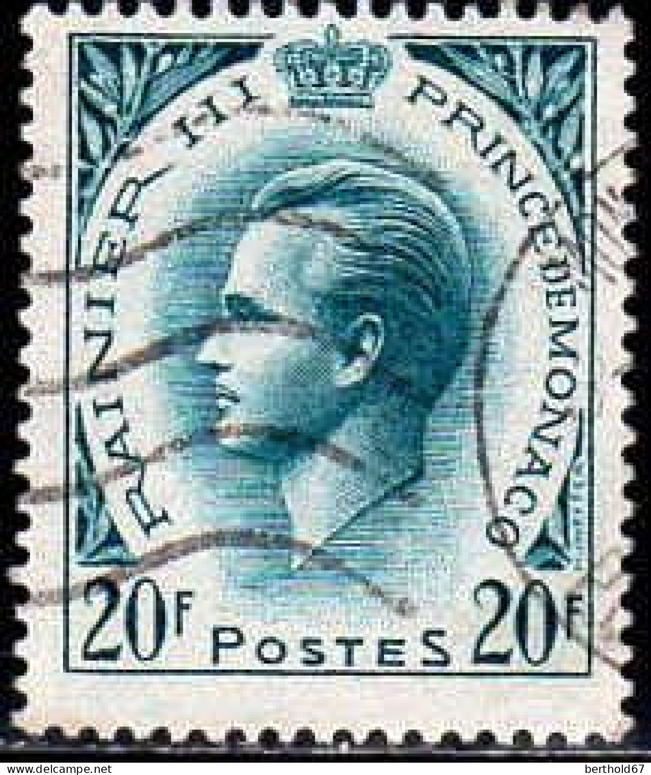 Monaco Poste Obl Yv: 425A Mi:583 Rainier III (Beau Cachet Rond) - Gebraucht