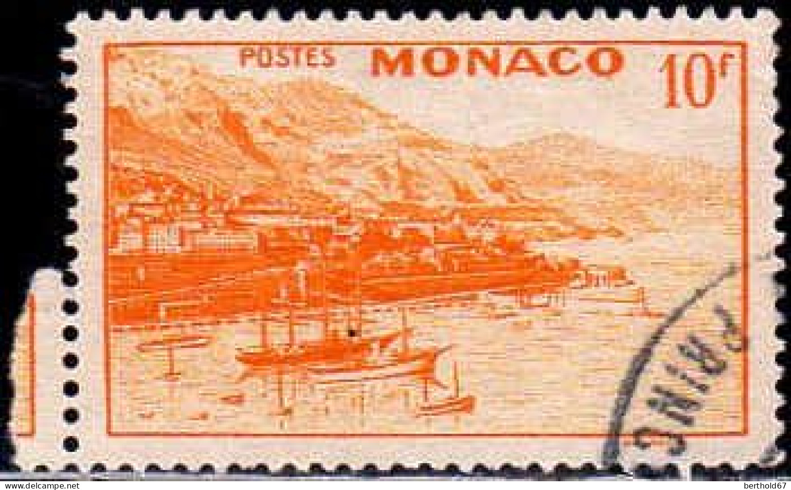 Monaco Poste Obl Yv: 311A Mi:388 Rade De Monte-Carlo (Beau Cachet Rond) - Gebraucht