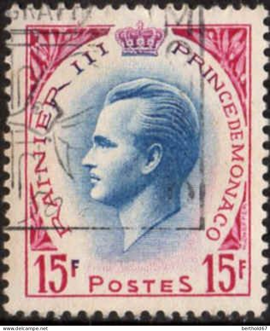 Monaco Poste Obl Yv: 424 Mi:509 Rainier III (Belle Obl.mécanique) - Used Stamps