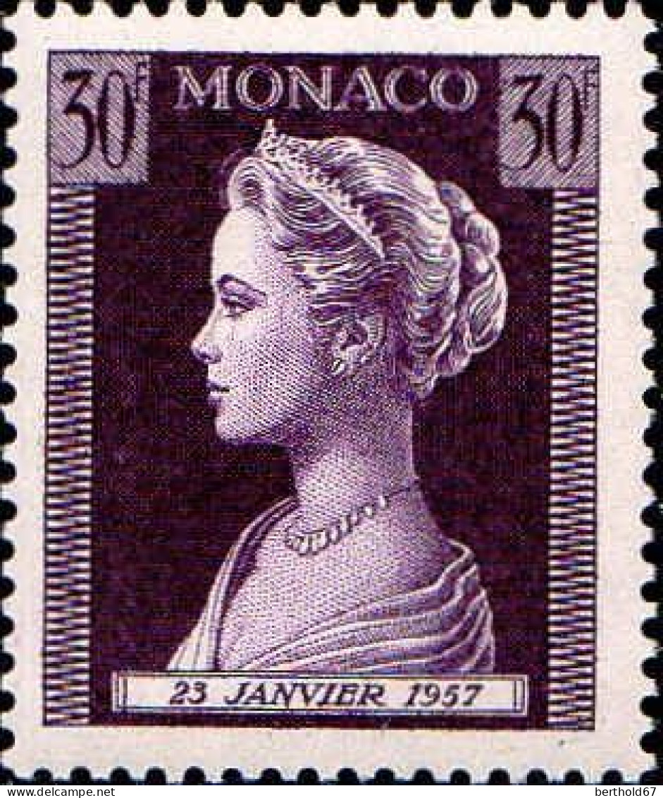 Monaco Poste N** Yv: 484 Mi:575 Grace De Monaco - Neufs