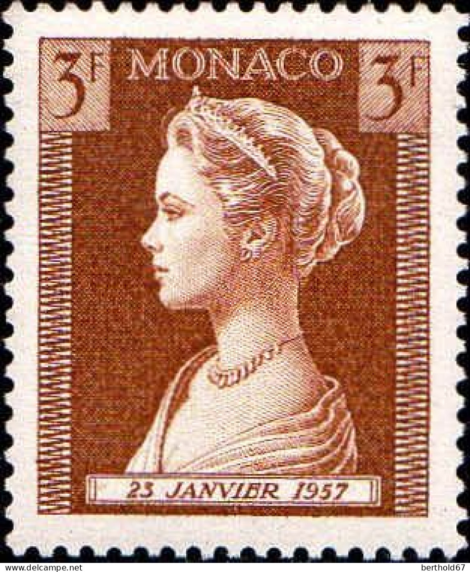 Monaco Poste N** Yv: 480 Mi:571 Grace De Monaco - Unused Stamps