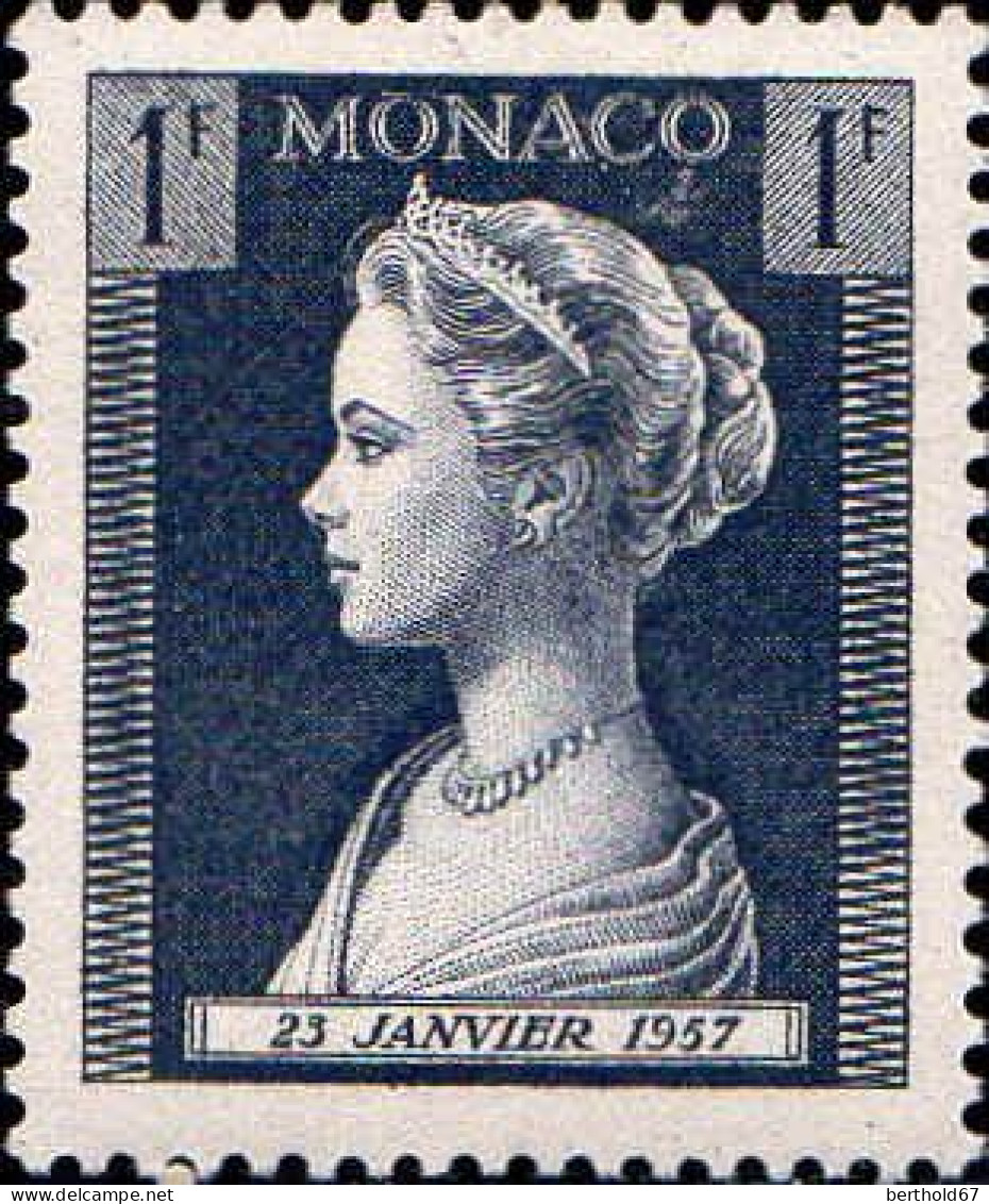 Monaco Poste N** Yv: 478 Mi:569 Grace De Monaco - Neufs