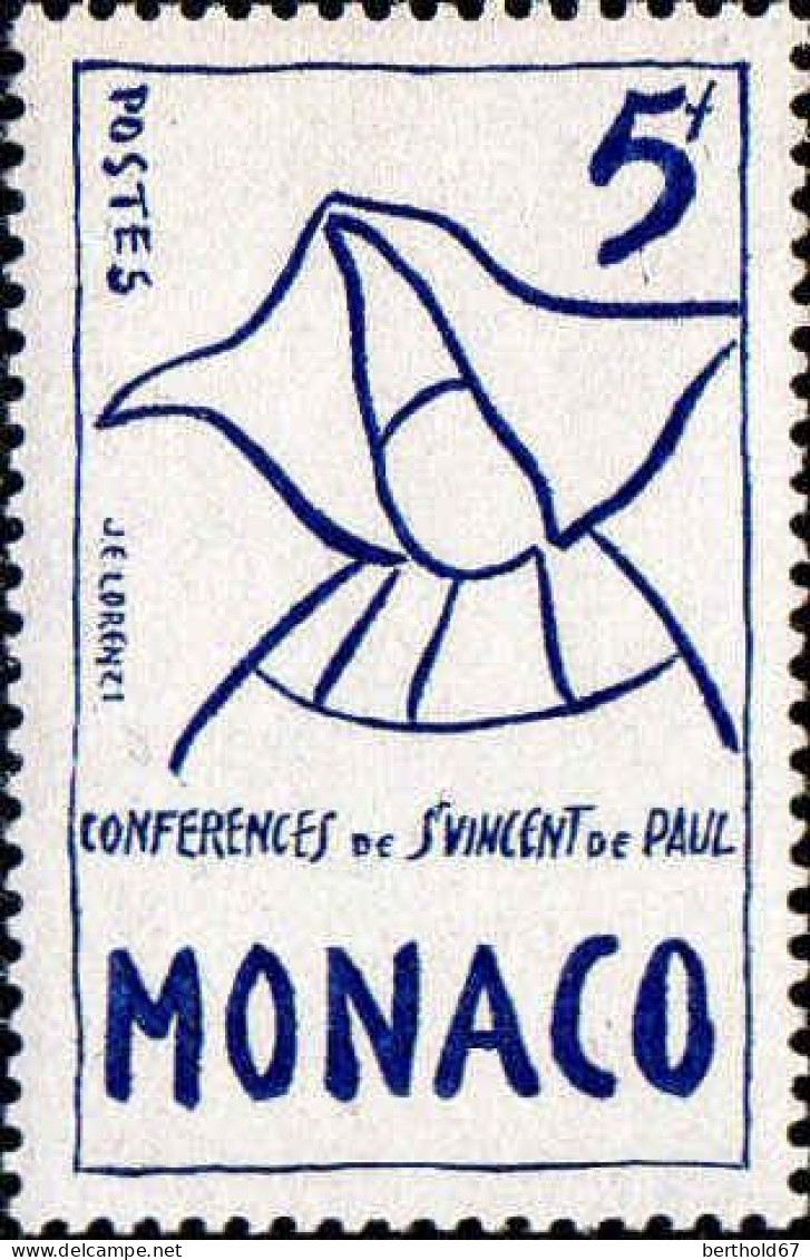 Monaco Poste N** Yv: 399/401 Antoine-Frédérique Ozanam 1813-1853 - Unused Stamps