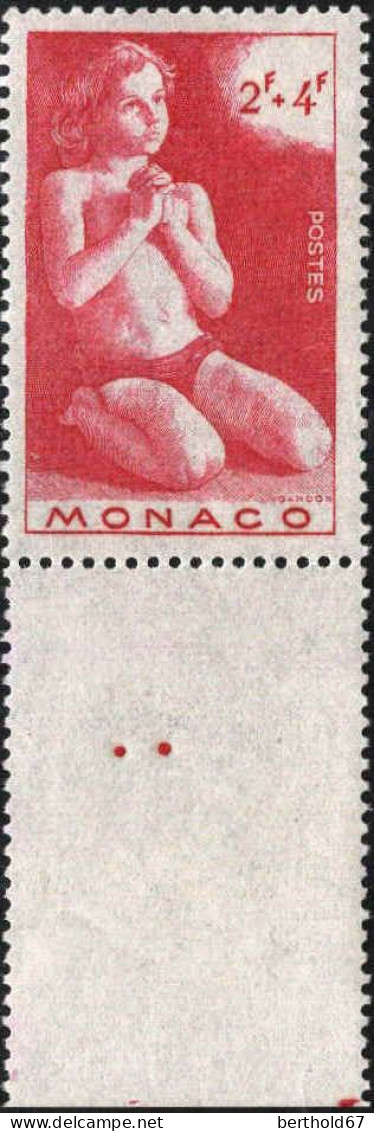 Monaco Poste N** Yv: 288 Mi:303 Prière De L'enfant Bord De Feuille - Unused Stamps