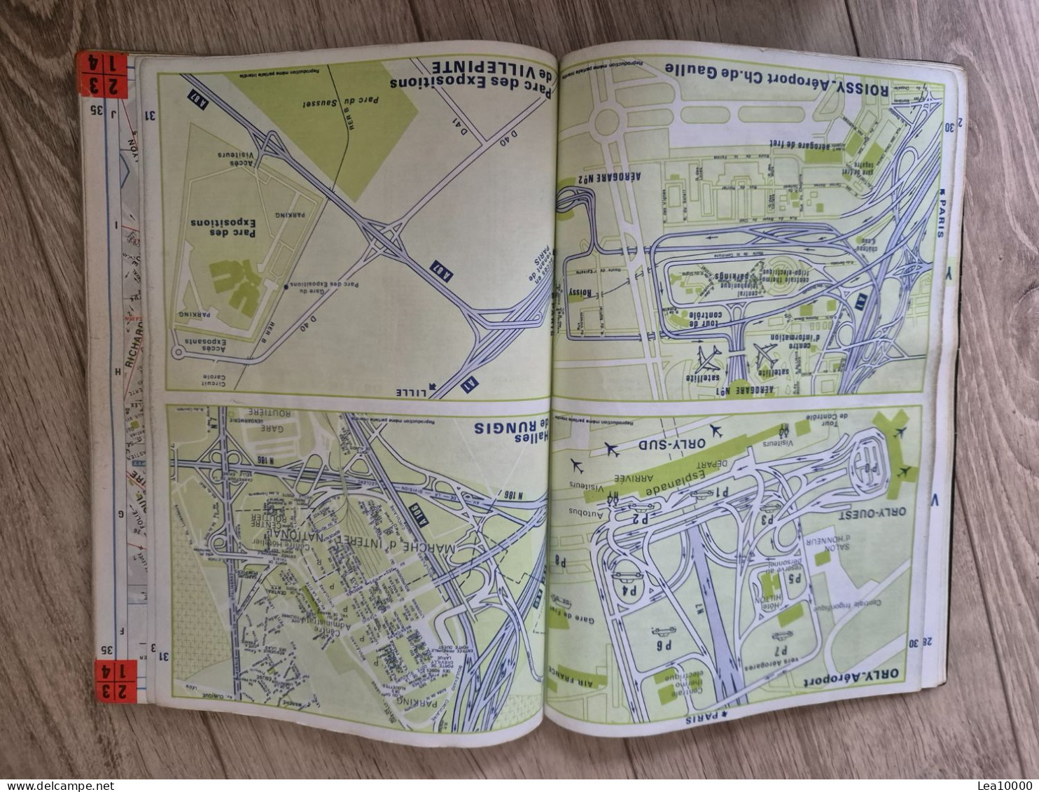 Grand Paris 20 arrondissements 50 plans/ Banlieue 300 plans Ponchet +carte routière