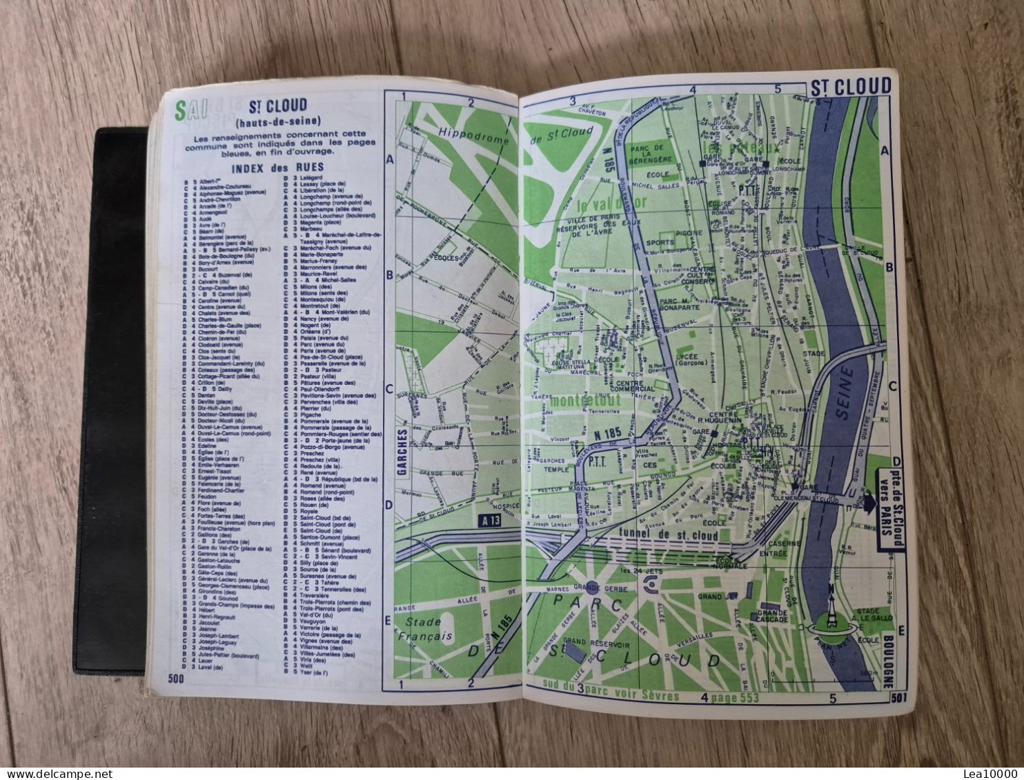 Grand Paris 20 arrondissements 50 plans/ Banlieue 300 plans Ponchet +carte routière