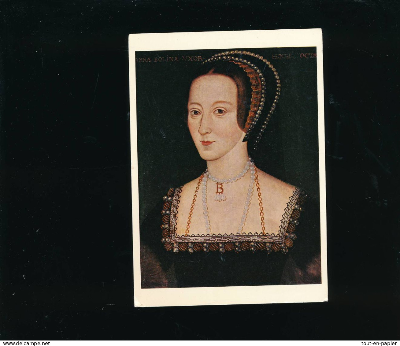 CPSM - Reine  Queen Anne Boleyn - History