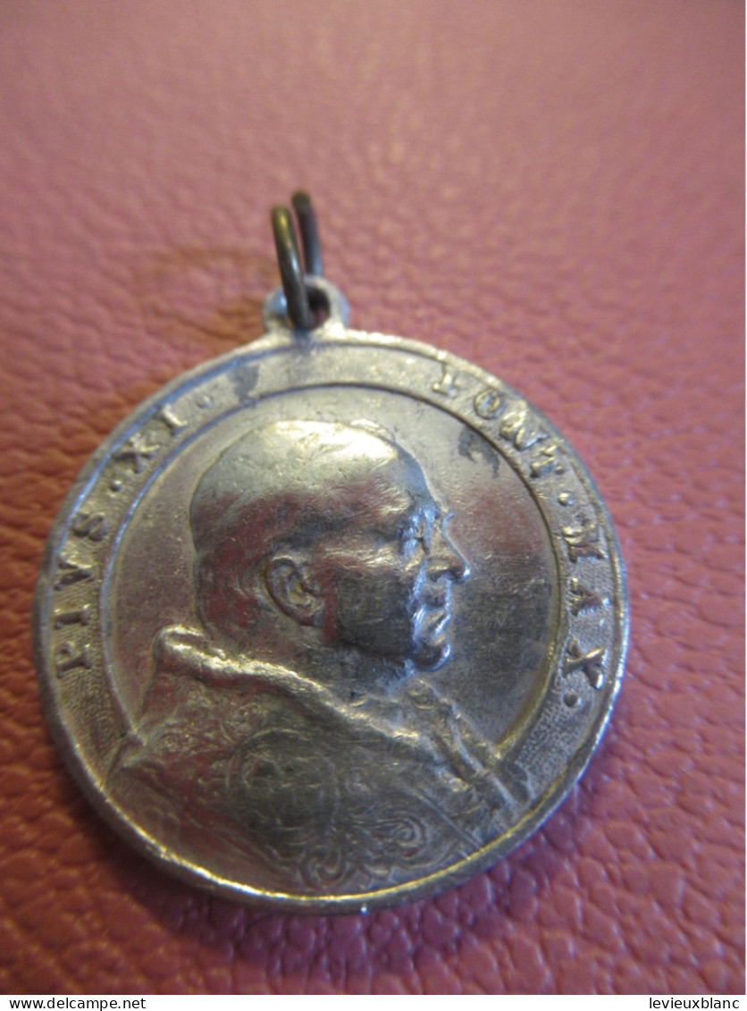 Médaille Religieuse Ancienne/Pie XI / Vierge Mater Boni Consilit -Ora Pro Nobis/ Début XXème              MDR29 - Religion & Esotérisme