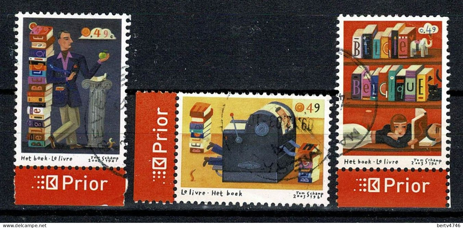 Belg. 2003 - 3218/20, Yv 3207/09 - Used Stamps
