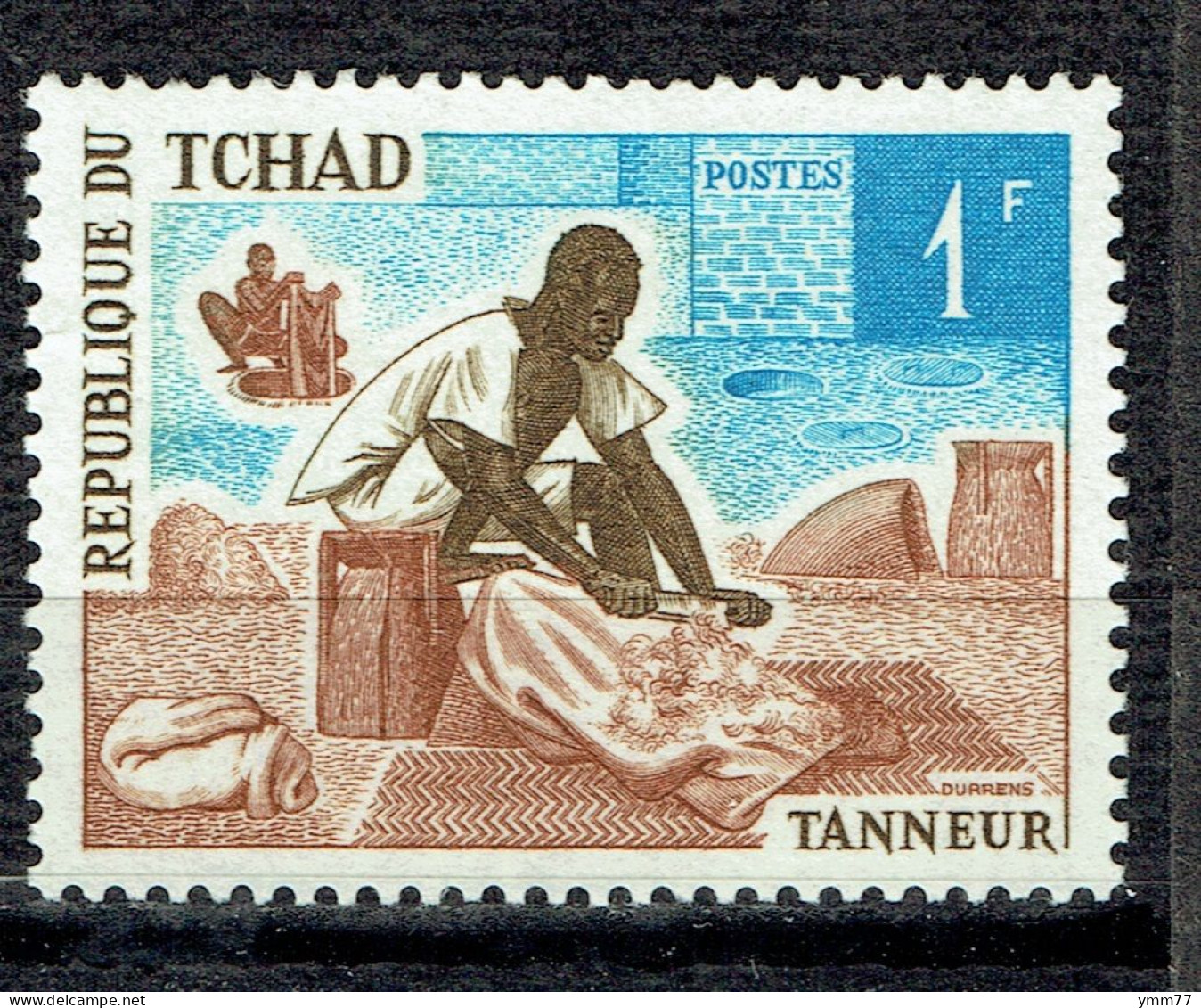 Métier Et Artisanat : Tanneur - Chad (1960-...)