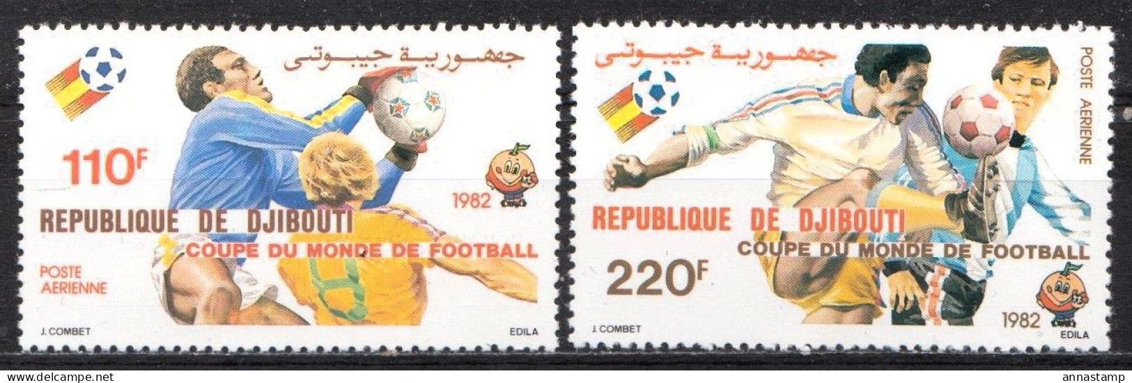 Djibouti MNH Pair - 1982 – Espagne