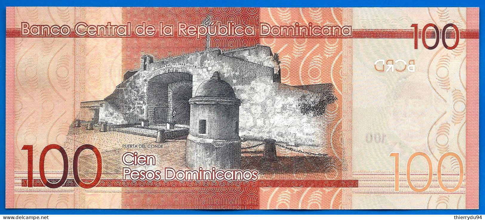 Republique Dominicaine 100 Pesos Dominicain 2019 Neuf UNC Dominican Republic Paypal Bitcoin OK - Dominikanische Rep.