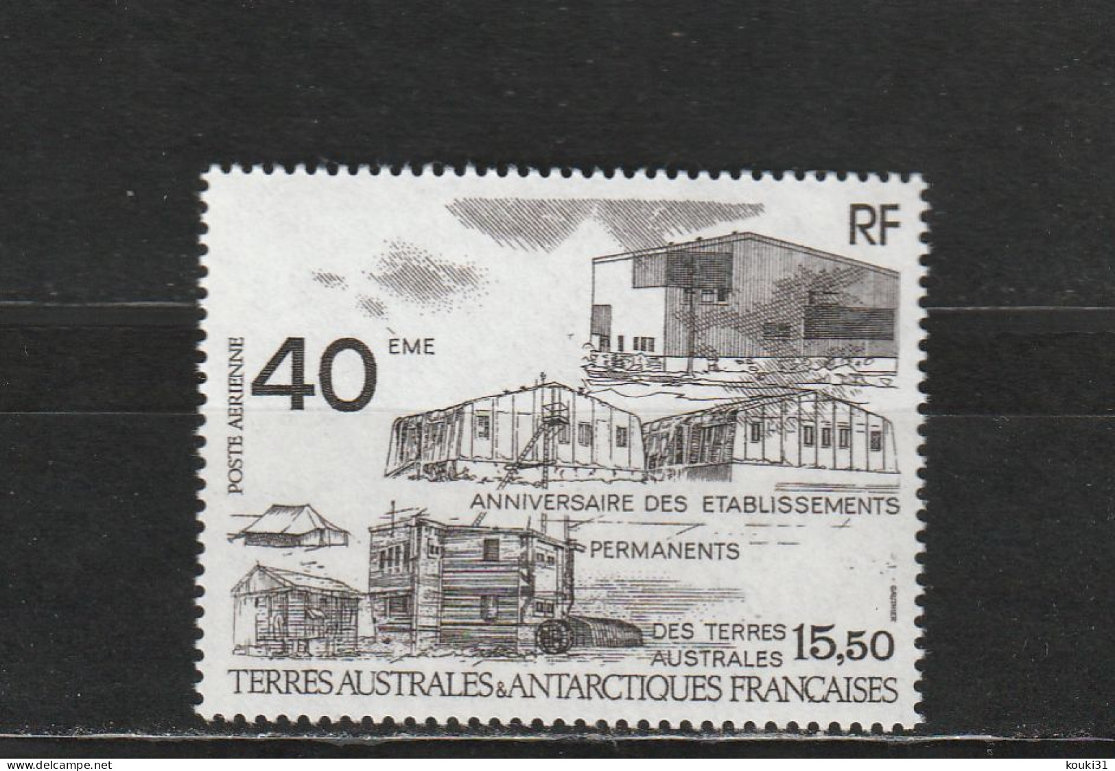 TAAF YT PA 104 ** : établissements Permanents Des TAAF - 1989 - Airmail