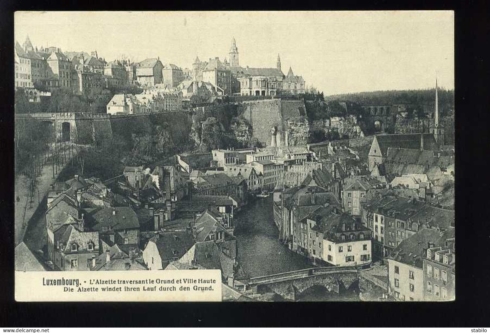 LUXEMBOURG-VILLE - L'ALZETTE ET LA VILLE HAUTE - Lussemburgo - Città