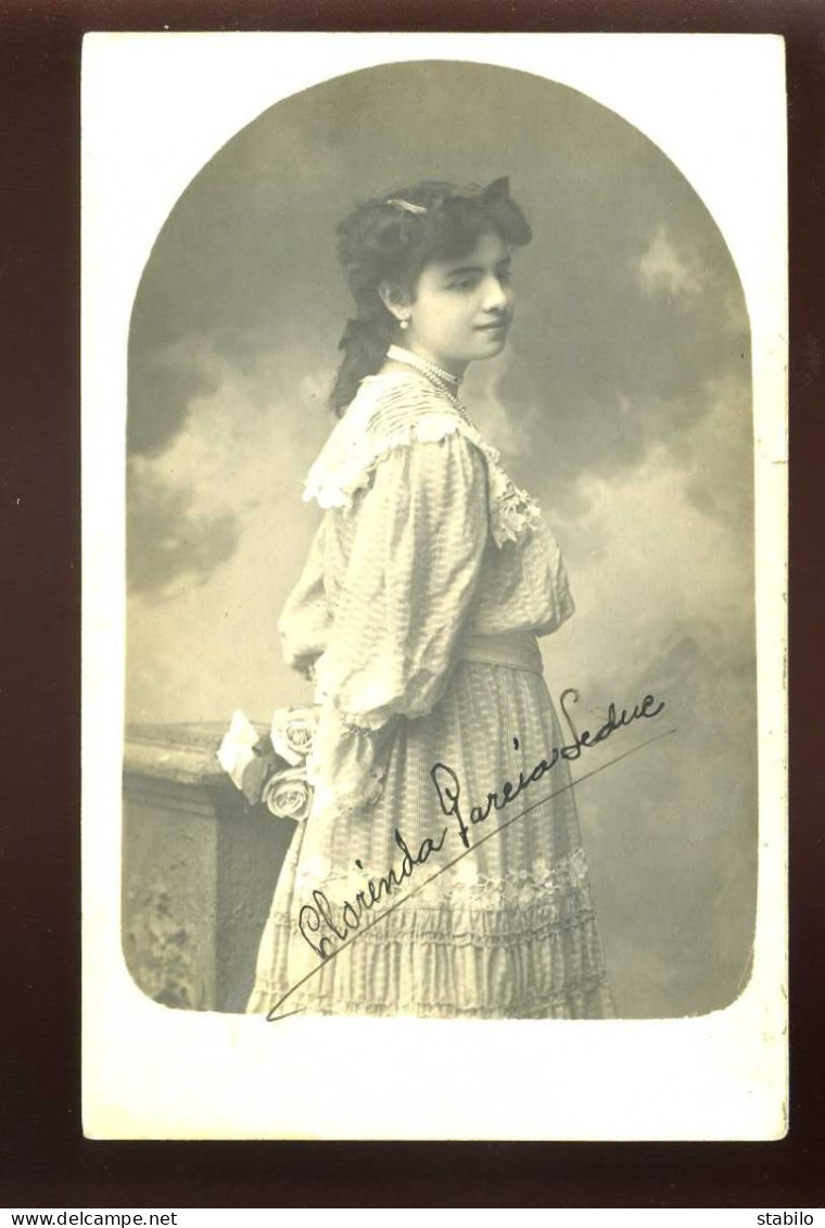 ARGENTINE - JEUNE FEMME  - CARTE PHOTO ORIGINALE - Argentine