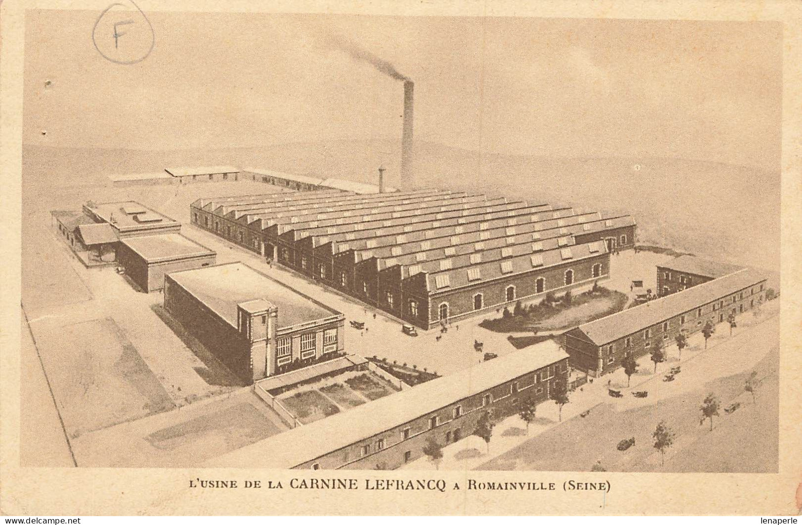 D9878 Romainville L'usine De La Carnine Lefrancq - Romainville