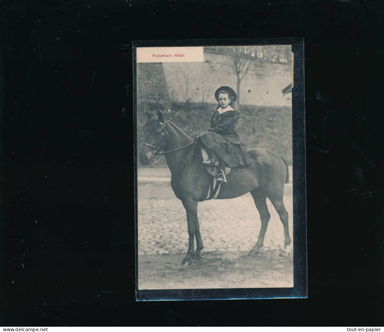 CPA -Prinzessin Hilda Von Luxemburg  Sur Cheval - Luxembourg - Grand-Ducal Family