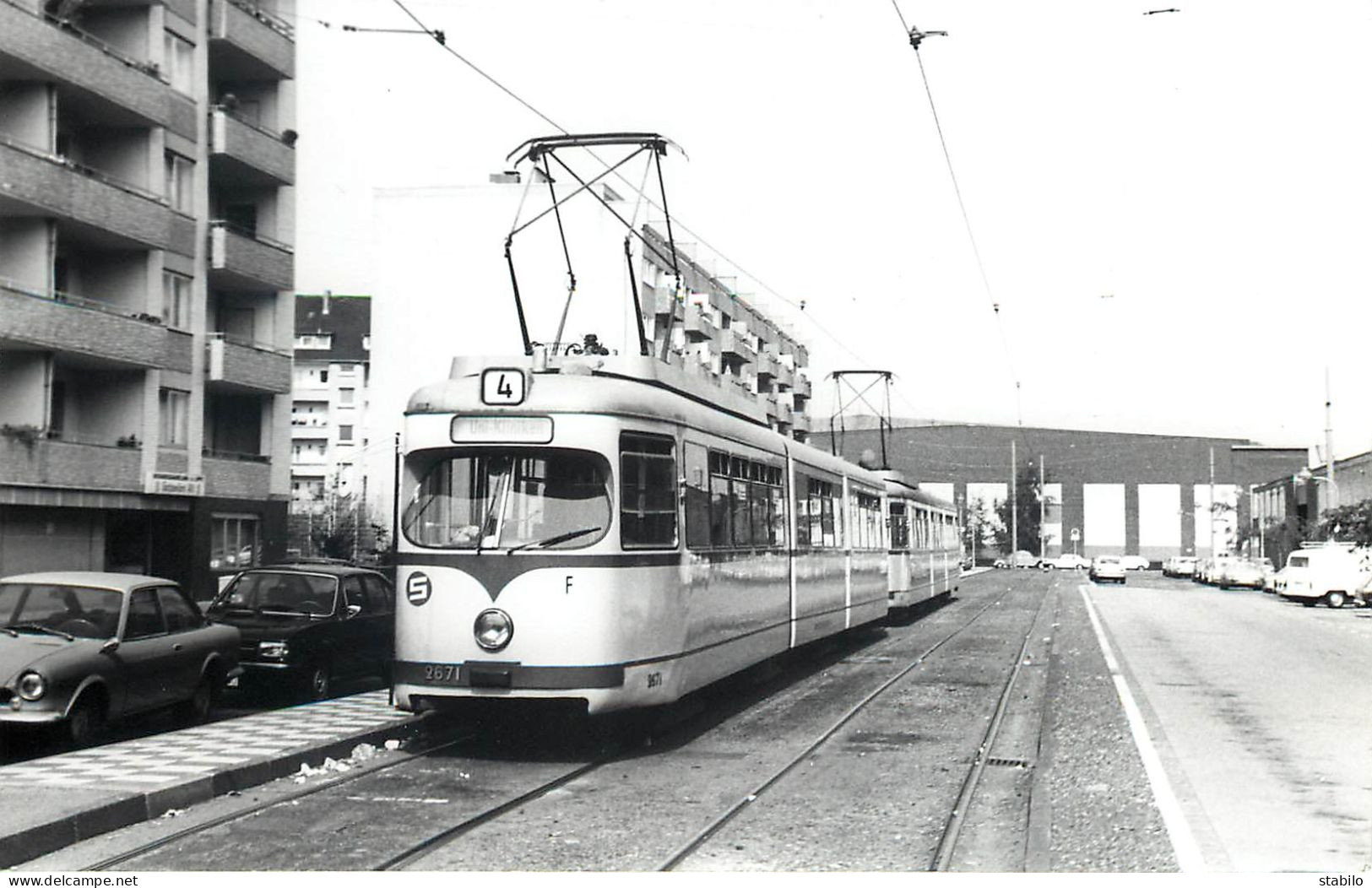 TRAMWAY - ALLEMAGNE - DUSSELDORF - Eisenbahnen