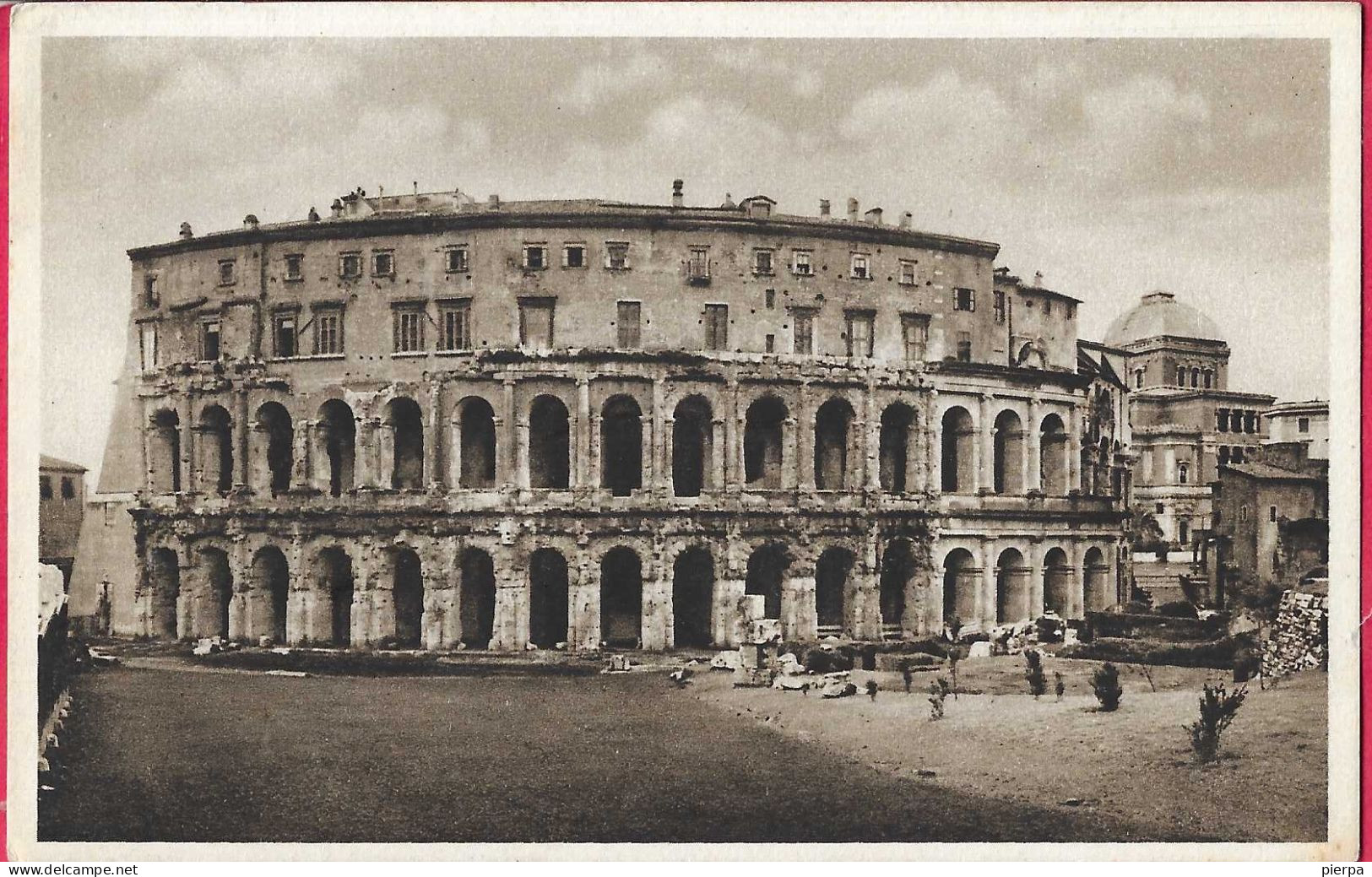 ROMA - TEATRO MARCELLO - FORMATO PICCOLO - EDIZ. ORIGINALE C. CAPELLO MILANO 1936 - NUOVA - Andere Monumente & Gebäude