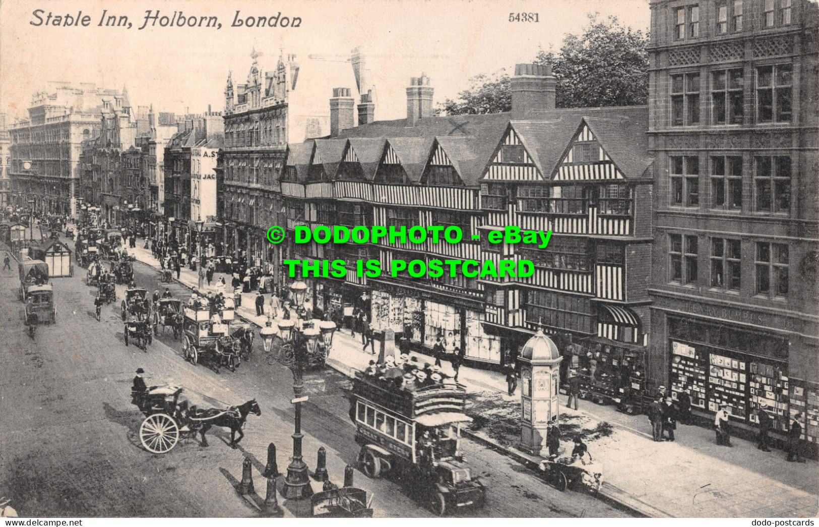 R512767 Stable Inn. Holborn. London. 54381. Valentines Series - Other & Unclassified