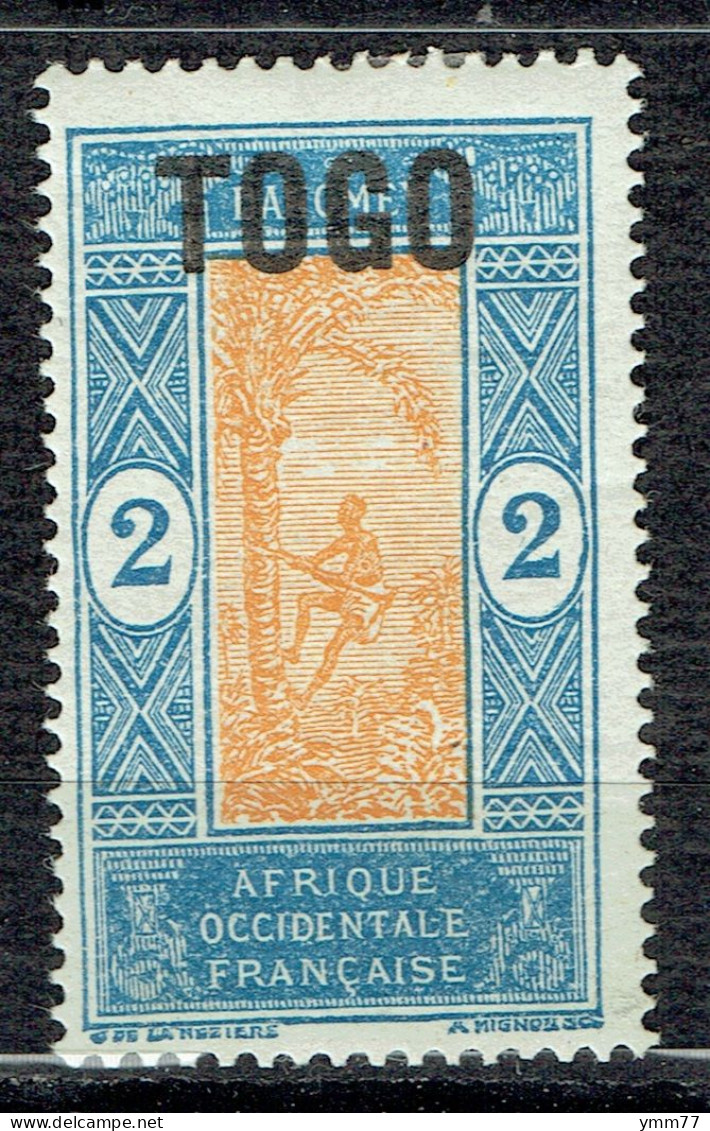 Timbre Du Dahomey Surchargé TOGO - Unused Stamps