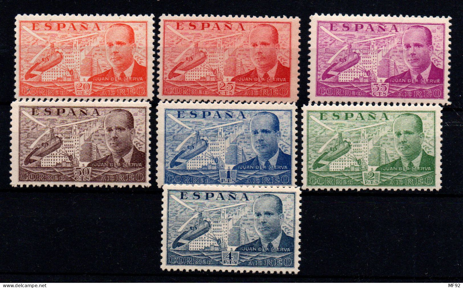 España Nº 880/86. Año 1939 - Unused Stamps