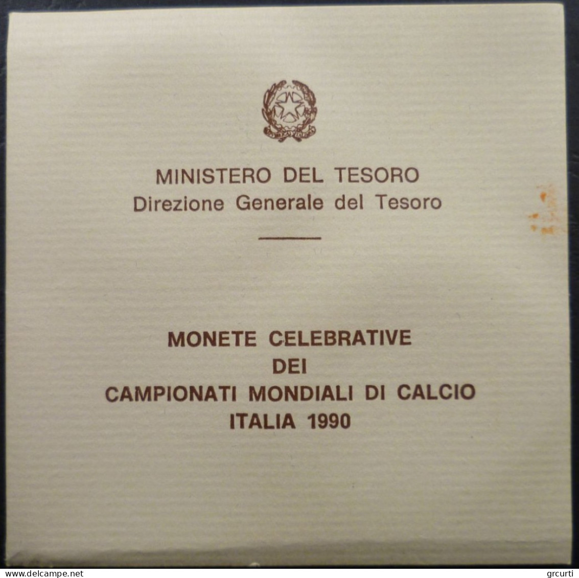 Italia - 200 + 500 Lire 1989 - XIV Coppa del Mondo FIFA, "Italia '90" - I emissione - Gig# 438 - KM# 133-134