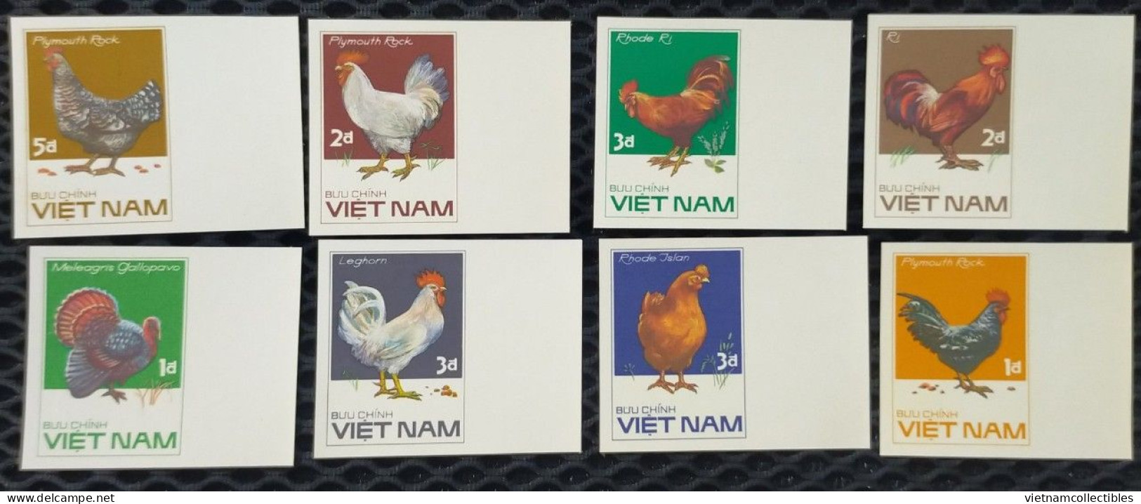 Vietnam Viet Nam MNH Imperf Stamps 1986 : Livestocks (Cock / Rooster & Hen ) (Ms497) - Viêt-Nam
