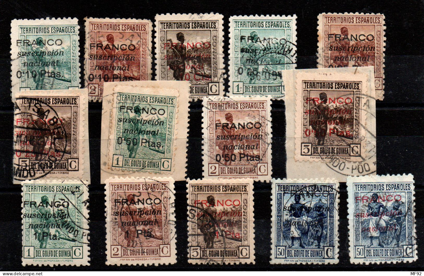 Guinea Española (Locales) Nº 1/12 - Spanish Guinea