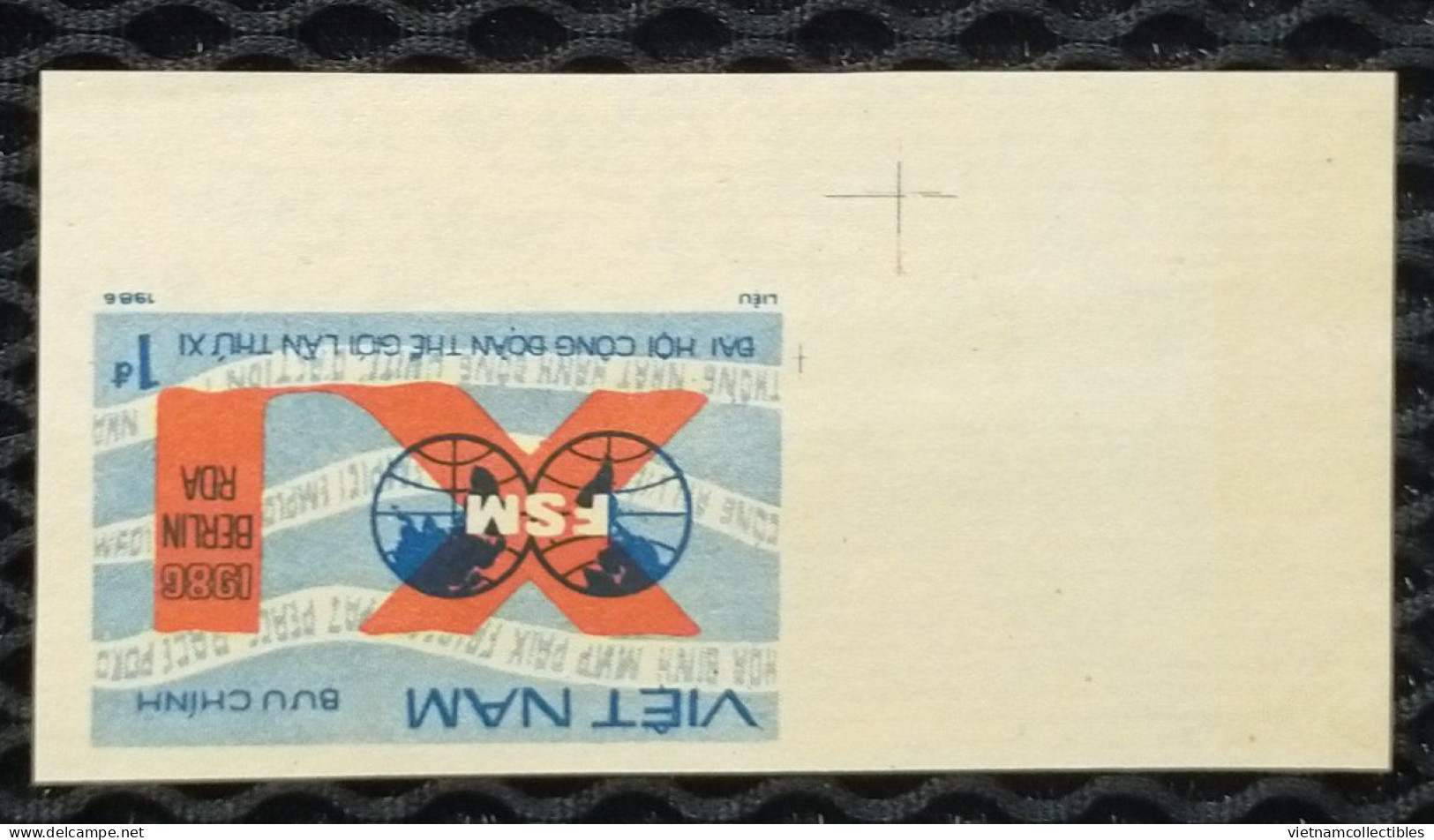 Vietnam Viet Nam MNH Imperf Stamp 1986 : 11th Congress Of World Federation Of Trade Union (Ms498) - Vietnam