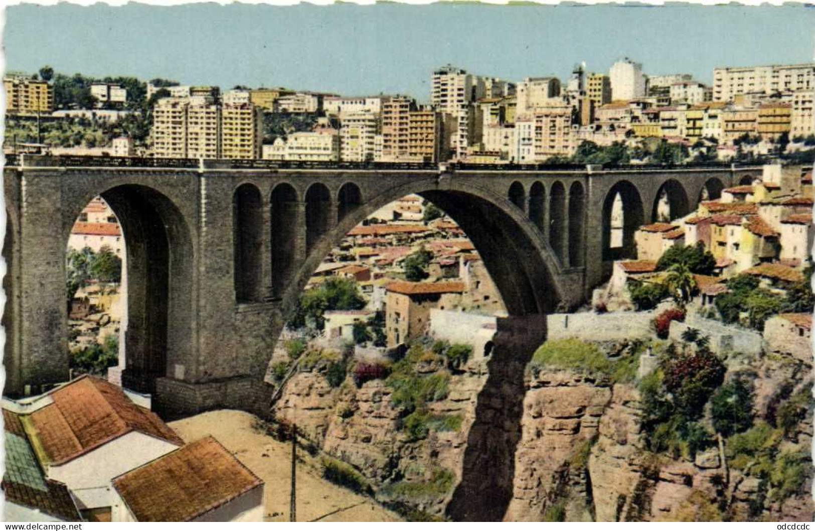 CONSTANTINE  Pont Sidi Rached Colorisée RV - Constantine