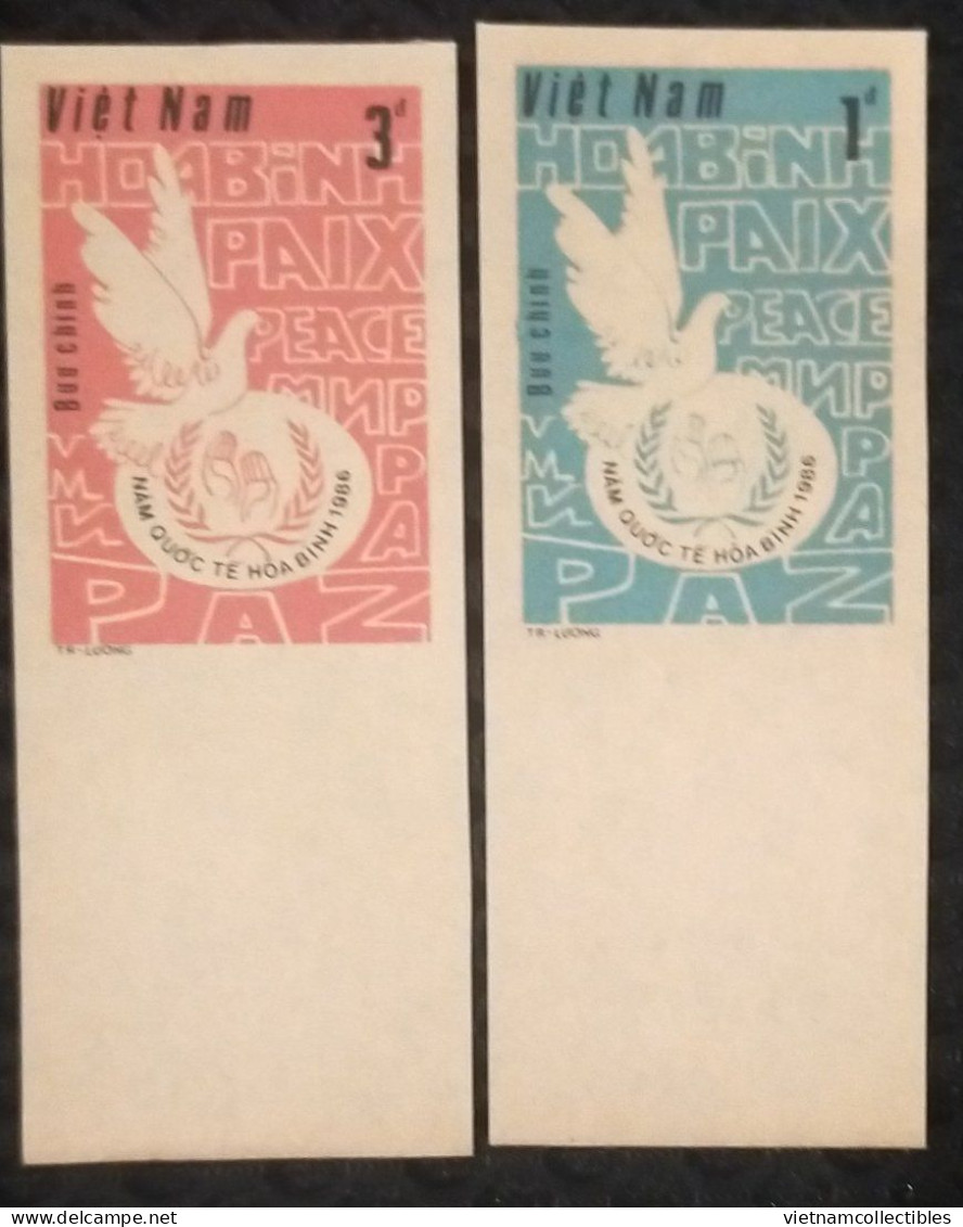 Vietnam Viet Nam MNH Imperf Stamp 1986 : International Peace Year (Ms506) - Viêt-Nam