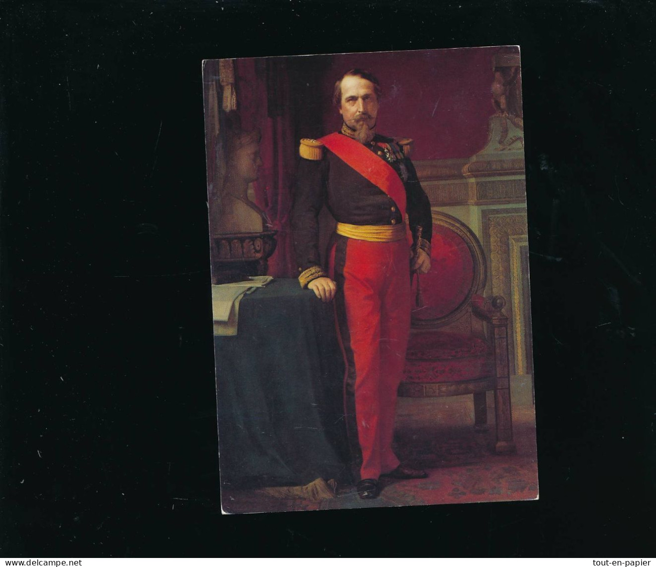 CPSM L'empereur Napoléon III ( Flandrin) - Politieke En Militaire Mannen