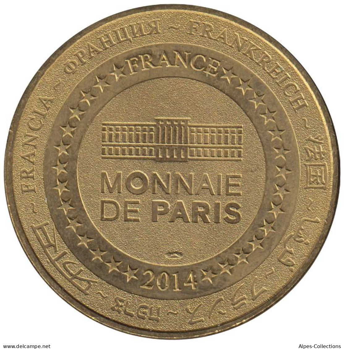63-1869 - JETON TOURISTIQUE MDP - Panoramique Des Dômes - Le Logo - 2014.3 - 2014