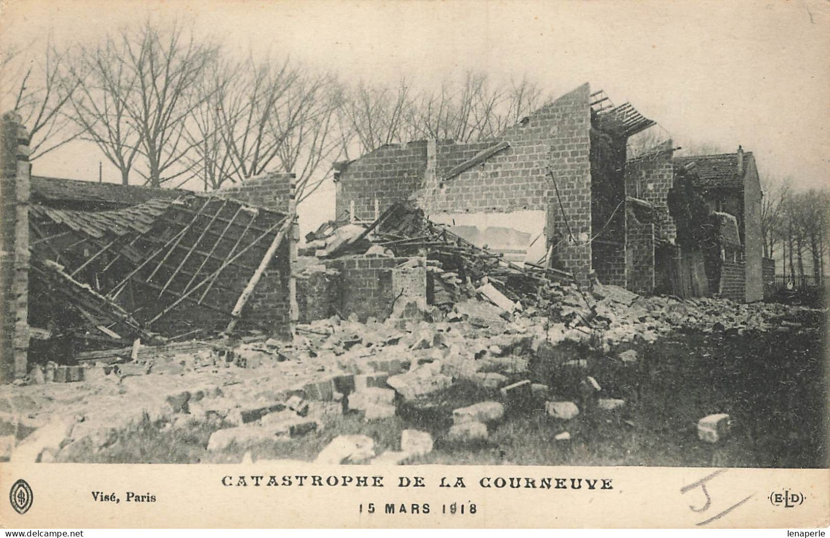D9905 Catastrophe De Courneuve - La Courneuve