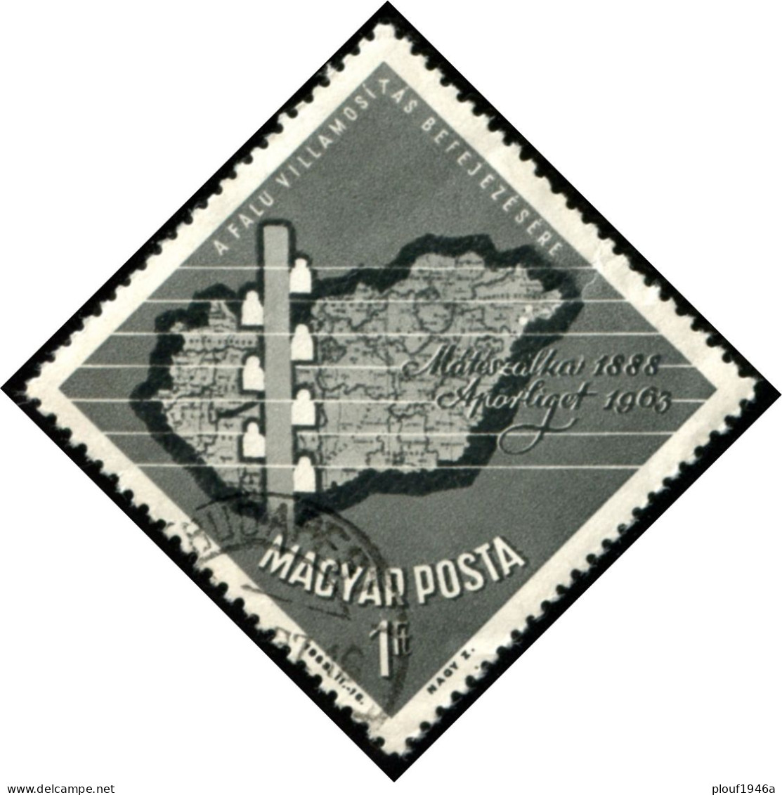 Pays : 226,6 (Hongrie : République (3))  Yvert Et Tellier N° : 1577 (o) - Used Stamps