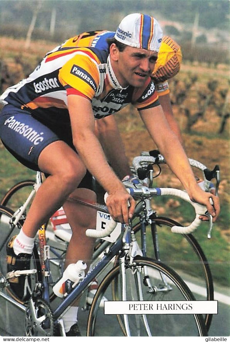 Vélo - Cyclisme -  Coureur Cycliste Hollandais Peter Harings - Team Panasonic - 1989 - Wielrennen