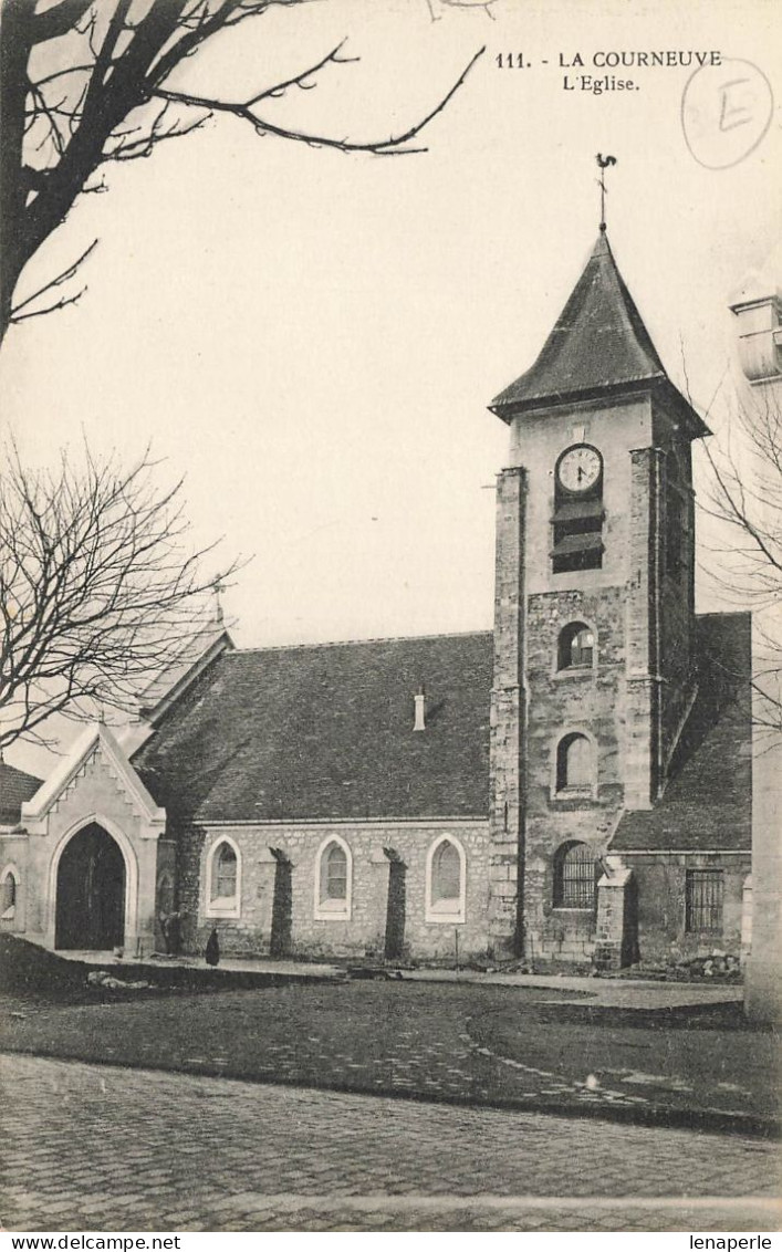 D9909 La Courneuve L'église - La Courneuve