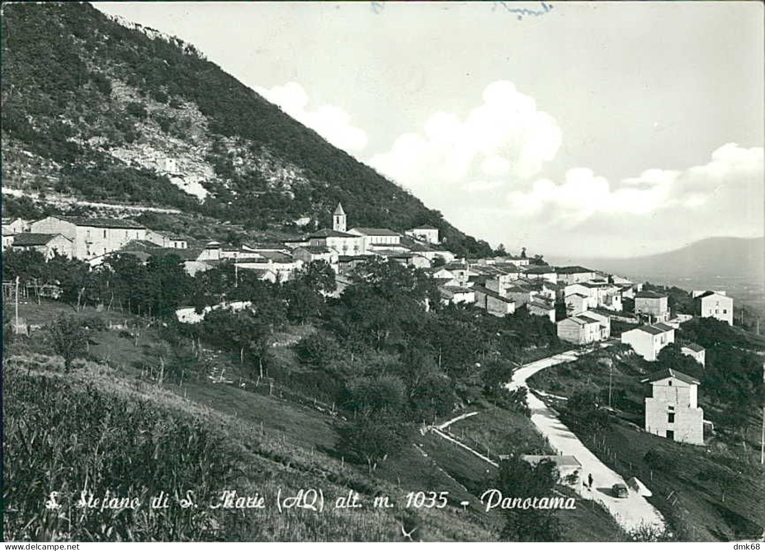 SANTO STEFANO DI SANTE MARIE (  L'AQUILA ) PANORAMA - EDIZIONE IRAZZA - SPEDITA - 1960s (20696) - L'Aquila