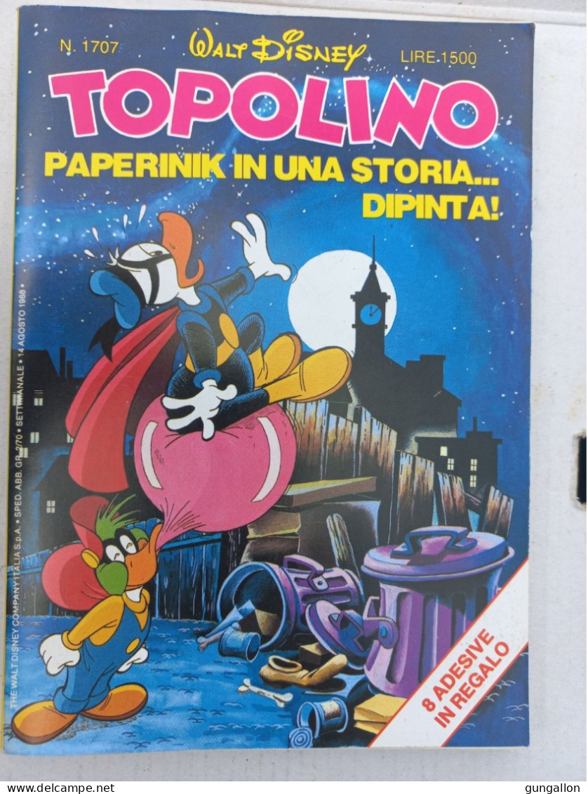Topolino (Mondadori 1988) N. 1707 - Disney