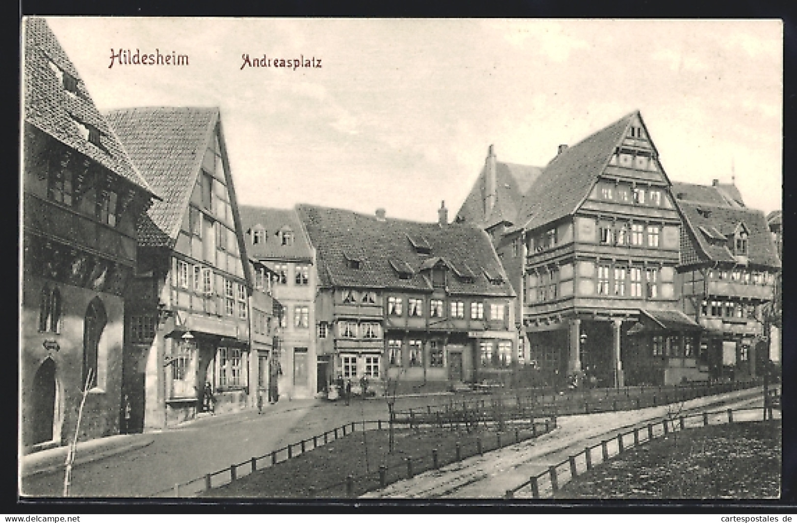 AK Hildesheim, Andreasplatz  - Hildesheim