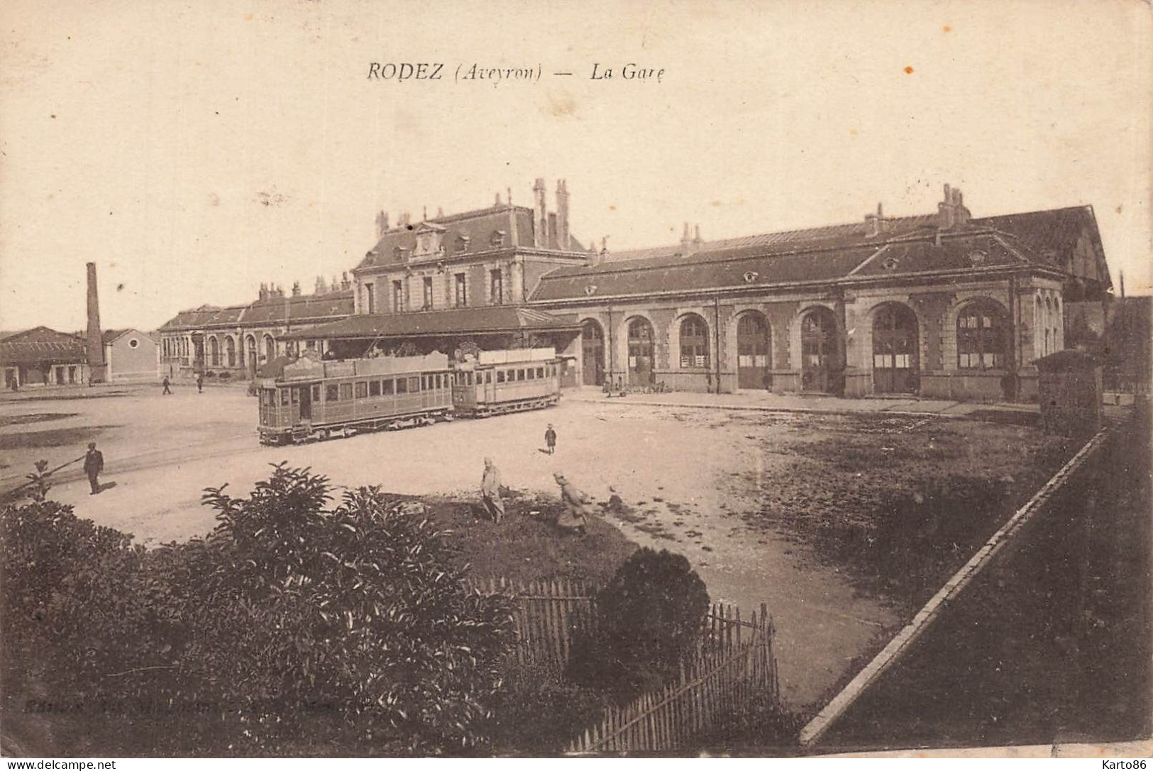 Rodez * Place Parvis De La Gare * Tram Tramway - Rodez