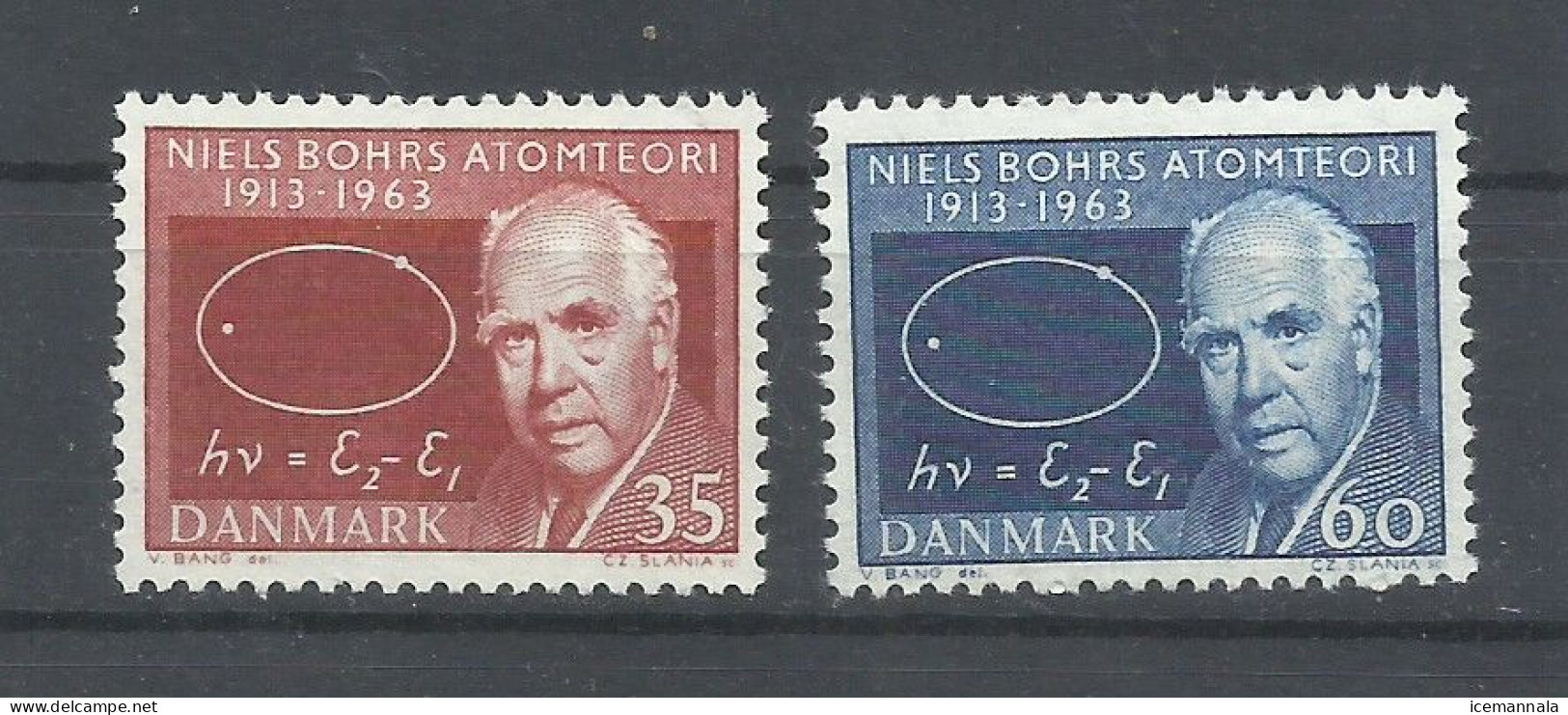 DINAMARCA   YVERT   429/30   MNH ** - Unused Stamps